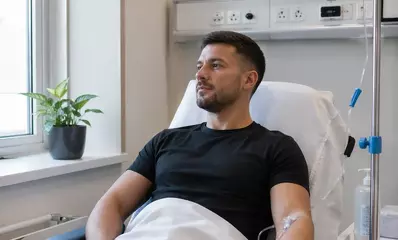 пациент проходит лечение от алкоголизма